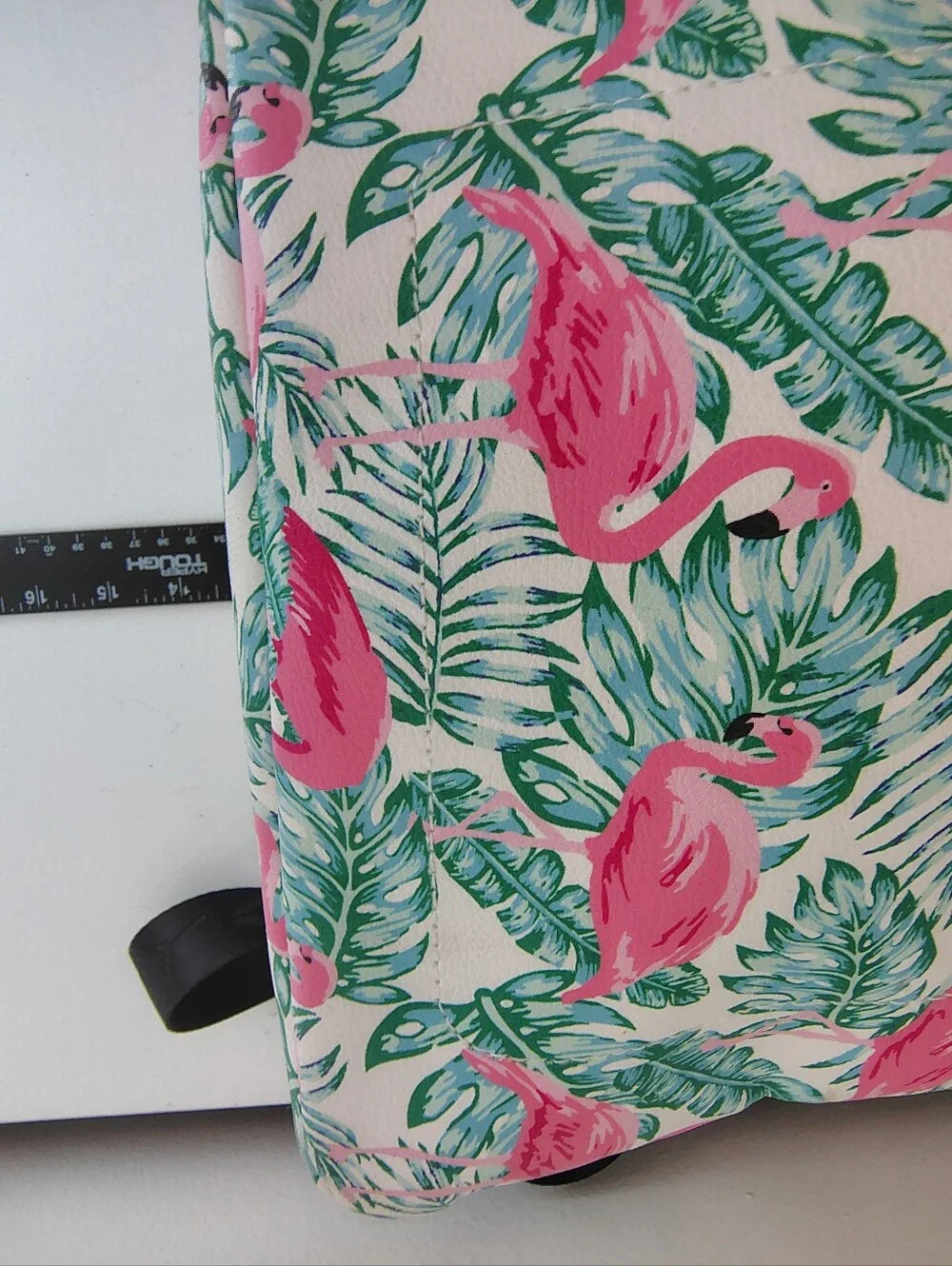 Luv Betsey Betsey Johnson Flamingo Tropical Backpack Pink Faux Leather